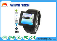 Андроид сердечника wristwatches 2.0Mp Wifi GPS андроида экрана WZ1++ большой двойной