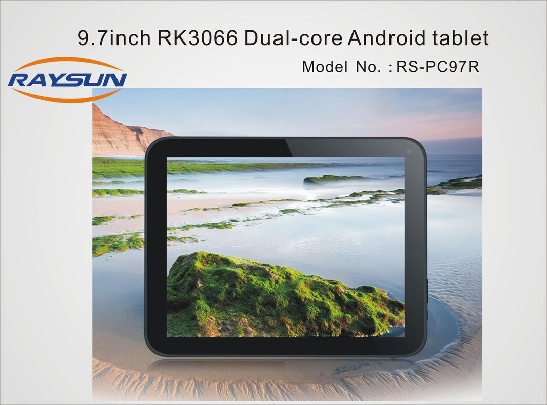 Корка A9 GPU Mali400 Quadcore удваивает сердечник 1.6GHz таблетка андроида 9,7 дюймов (RS-R491)