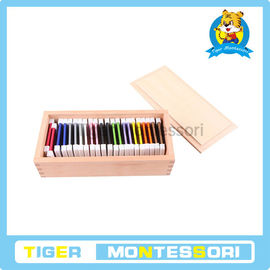 Материалы Montessori sensorial, деревянные игрушки, воспитательные игрушки для таблеток малыш-Цвета (2-ой коробки